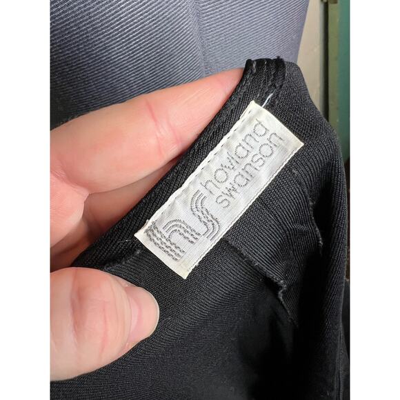 batwing Blouse black 1970s - Picture 7 of 8